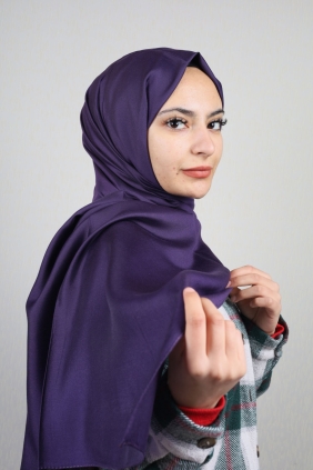 Hint İpek Düz Renk Modal Şal - Desen-01