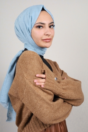 Poloist Düz Renk Pıtpıt Şal - Desen-04