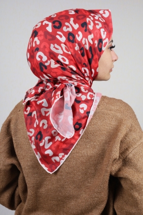 Emproyal Desenli Naturel Pamuk Eşarp - Desen-02