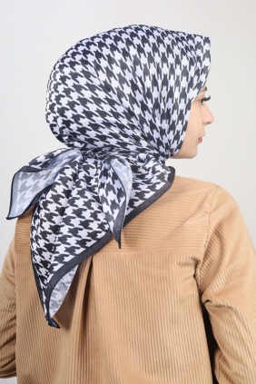 Moda Kaşmir Desenli Dijital Tivil Eşarp - Desen-06