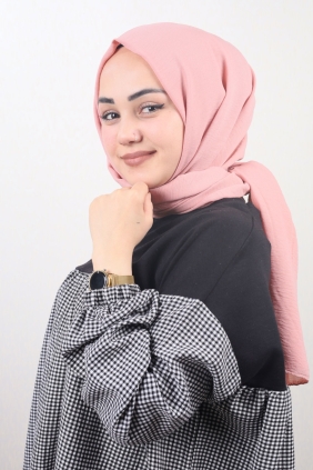 Madame Polo Düz Renk Aerobin Caz Şal - Desen-01