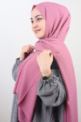 Madame Polo Düz Renk Aerobin Caz Şal - Desen-01