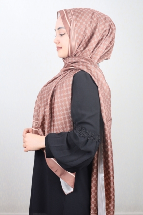 Emproyal Desenli Elegance Tivil Şal - Desen-02