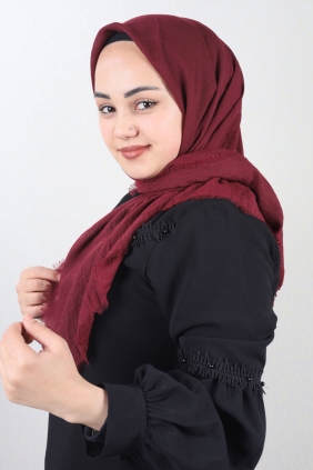 Eyfel Düz Renk Aerobin Eşarp - Desen-01