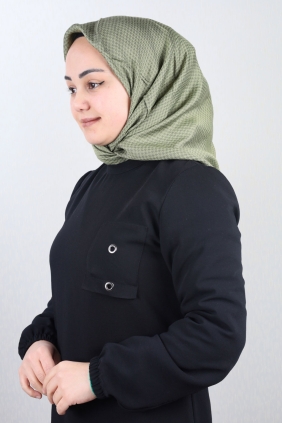 Scarfella Kendinden Desenli Viskon Eşarp - Desen-01