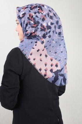 Poloist Desenli Sökme Tülbent - Desen-266