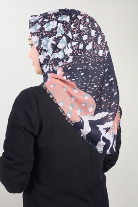 Poloist Desenli Sökme Tülbent - Desen-266