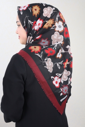 Poloist Desenli Sökme Tülbent - Desen-267