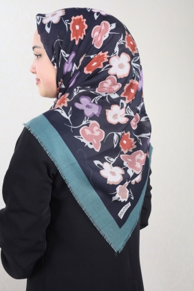 Poloist Desenli Sökme Tülbent - Desen-267