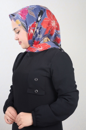 Poloist Desenli Sökme Tülbent - Desen-268