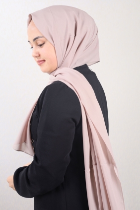 Madame Polo Düz Renk Krep Şifon Şal - Desen-01