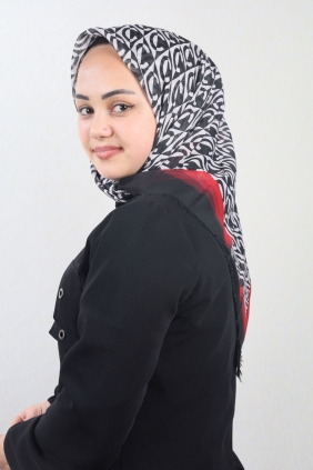 Poloist Desenli Sökme Tülbent - Desen-272