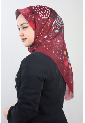 Poloist Desenli Sökme Tülbent - Desen-275