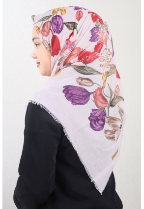 Poloist Desenli Sökme Tülbent - Desen-276