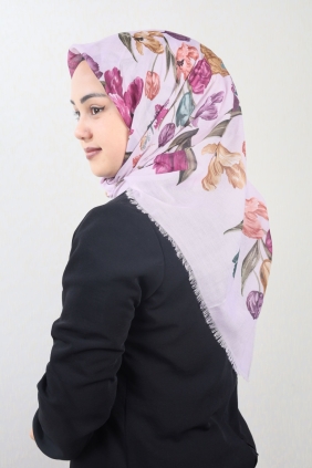 Poloist Desenli Sökme Tülbent - Desen-276