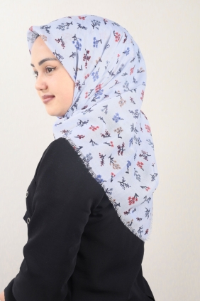 Poloist Desenli Sökme Tülbent - Desen-277