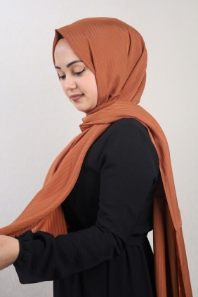 Hint İpek Çizgili Jan Jan Şal - Desen-01