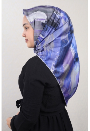 Piramit Luxer Desenli Rayon Eşarp - Desen-40