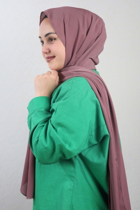 Levidor Düz Renk İtalyan Krinkıl Şal - Desen-01