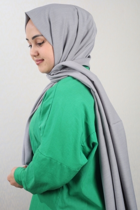 Qum İpek Düz Renk Viscon Coton Şal - Desen-01