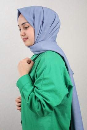 Qum İpek Düz Renk Viscon Coton Şal - Desen-01