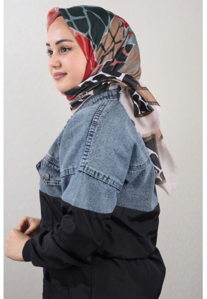 Poloist Desenli Sökme Tülbent - Desen-281