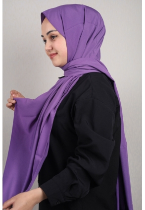 Moda Kaşmir Düz Renk Medine İpeği Şal - Desen-01