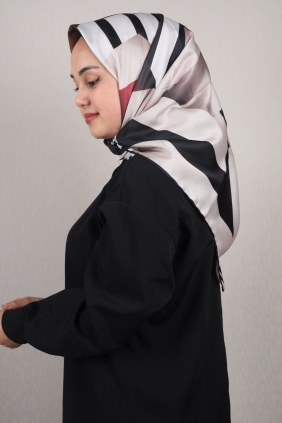 Piramit Luxer Desenli Rayon Eşarp - Desen-41