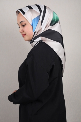 Piramit Luxer Desenli Rayon Eşarp - Desen-41