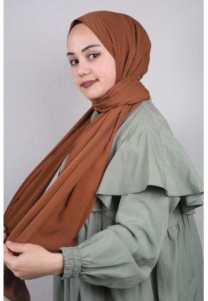 Five Zariah Düz Renk Medine İpeği Şal - Desen-02