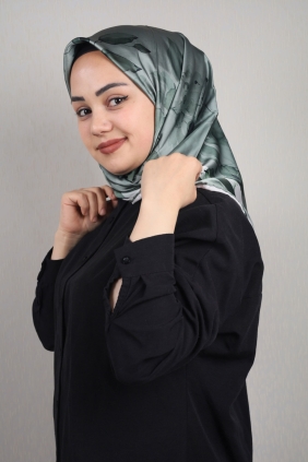 Piramit Luxer Desenli Rayon Eşarp - Desen-45