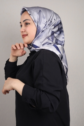 Piramit Luxer Desenli Rayon Eşarp - Desen-45