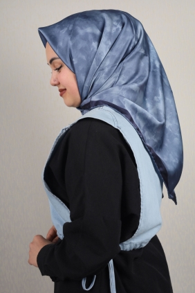 Piramit Luxer Desenli Rayon Eşarp - Desen-48