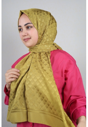 Hint İpek Kendinden Desenli Nazenin Şal - Desen-02