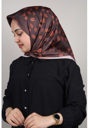 Bonjela Desenli Dijital Tivil Eşarp - Desen-09