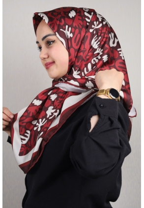 Scarfella Desenli Trend Tivil Eşarp - Desen-04