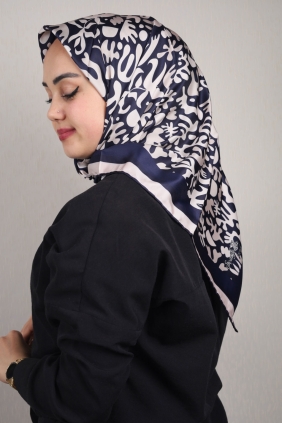 Scarfella Desenli Trend Tivil Eşarp - Desen-04