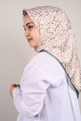 Piramit Luxer Desenli Rayon Eşarp - Desen-52