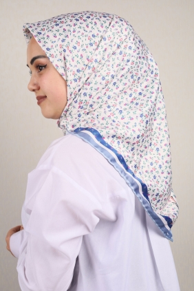 Piramit Luxer Desenli Rayon Eşarp - Desen-52