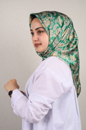 Piramit Luxer Desenli Rayon Eşarp - Desen-55