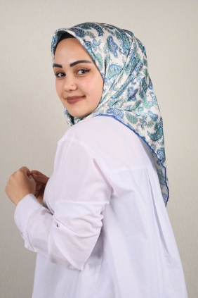 Piramit Luxer Desenli Rayon Eşarp - Desen-55