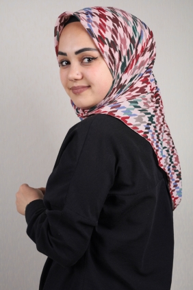 Bonjela Desenli Mio Caz Eşarp - Desen-13