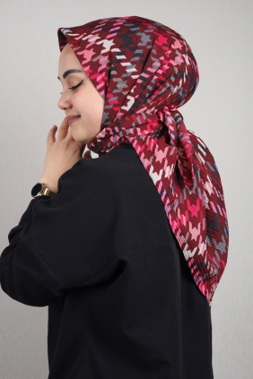 Bonjela Desenli Mio Caz Eşarp - Desen-13