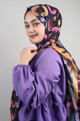 Quare Desenli Soft Fresh Şal - Desen-01