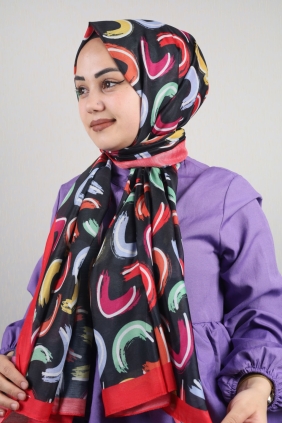 Quare Desenli Soft Fresh Şal - Desen-01