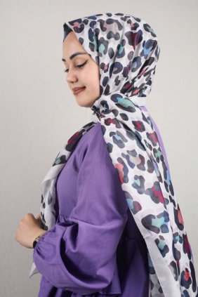 Quare Desenli Soft Fresh Şal - Desen-02