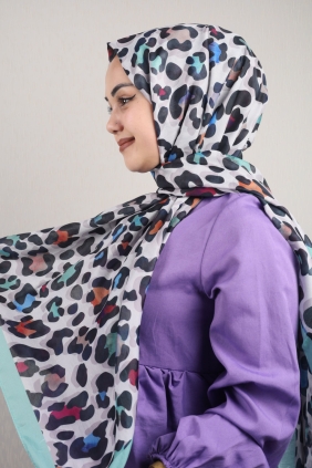 Quare Desenli Soft Fresh Şal - Desen-02