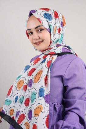 Quare Desenli Soft Fresh Şal - Desen-03