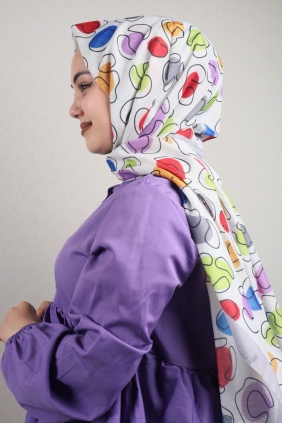 Quare Desenli Soft Fresh Şal - Desen-03