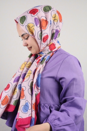 Quare Desenli Soft Fresh Şal - Desen-03